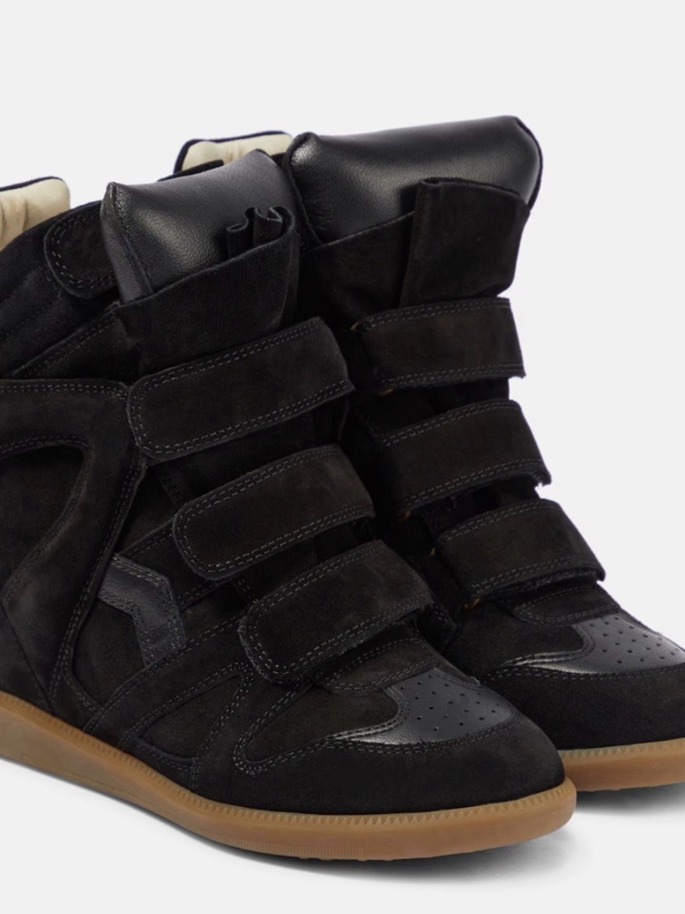 Isabel Marant Bekett Black Suede Sneakers